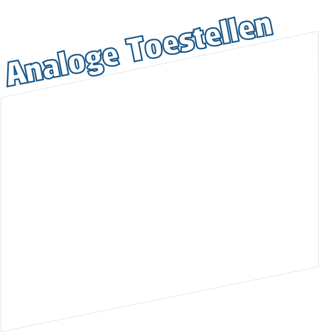 Analoge Toestellen
