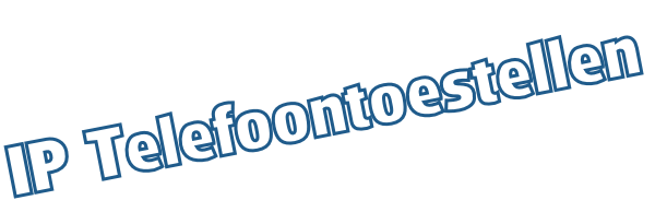IP Telefoontoestellen